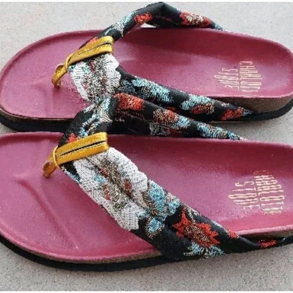 Charlotte Stone x Reformation Thong Sandals sz 9 - Picture 8 of 8